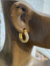 Pave CZ Pincatch Hoops | Gold Silver Plated Earrings | Light Years Jewelry