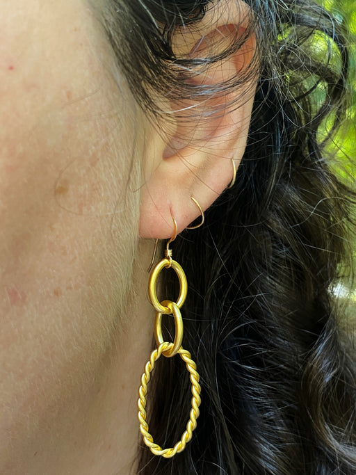 Chunky Chain Link Dangles | 14kt Gold Filled Earrings | Light Years