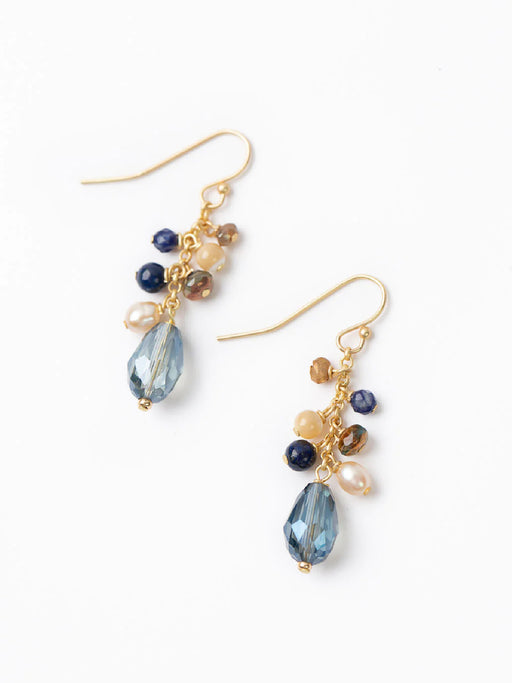 Starry Night Cascade Dangles by Anne Vaughan Original Jewelry | Gold Filled Earrings | Light Years