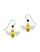 Honey Bee Dangles by Sienna Sky | Sterling Silver Earrings | Light Years