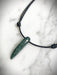 Jade Tooth Pendant & Cord Necklace | Made in NC | Light Years Jewelry