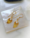 Pearl & Lily Dangles | 14kt Gold Filled Earrings | Light Years Jewelry