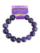 12MM Gemstone Stretch Bracelets | Amethyst Stone Stacking | Light Years