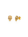 Sugar Skull Posts | Gold Plated Studs Earrings | Light Years Jewelry