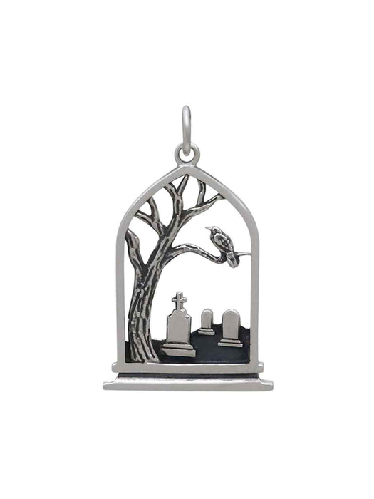 Graveyard Necklace | Sterling Silver Bronze Vermeil Chain Pendant | Light Years