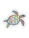 Tie Dye Sea Turtle Sticker | Gifts and Decor | Light Years Jewelry