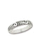 Embossed Swirls Band Ring | Sterling Silver Size 5 6 7 8 9 | Light Years