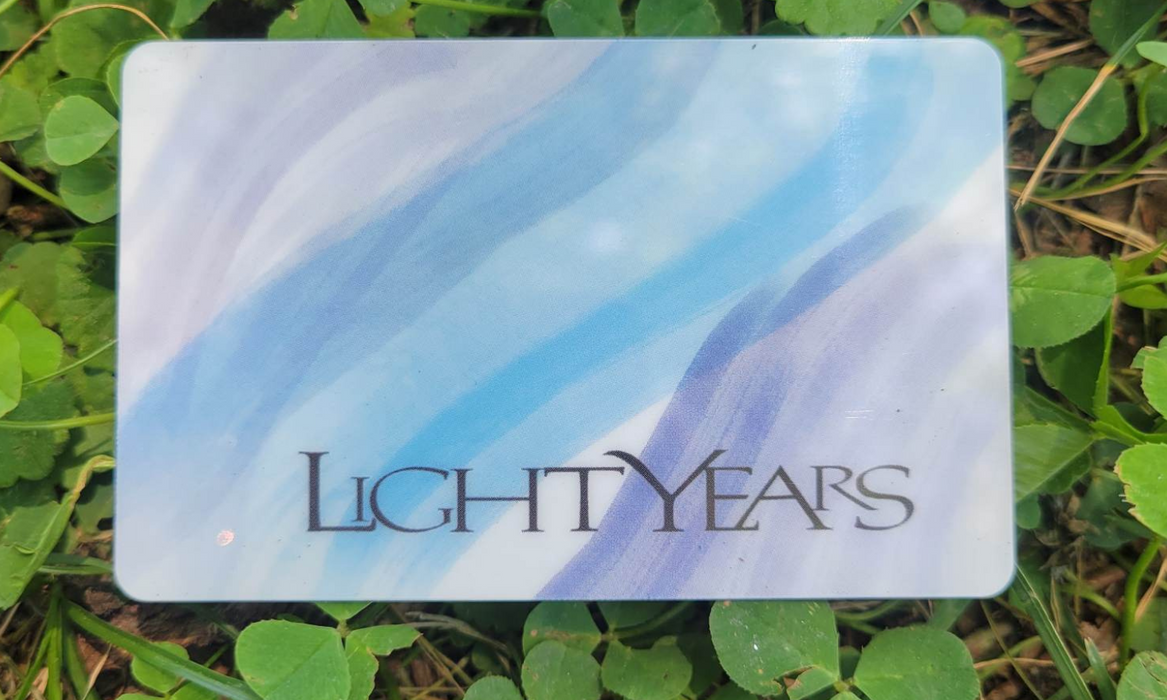 Light Years Physical Gift Card