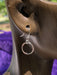 Hammered Circle Dangles | Sterling Silver Gold Filled Earrings | Light Years