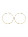 14kt Gold Filled Hammered Hoops | Handmade Earrings | Light Years Jewelry