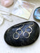 Hammered Circle Dangles | Sterling Silver Gold Filled Earrings | Light Years