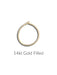 Single Nose Ear Hoops | Gold Filled | Light Years 