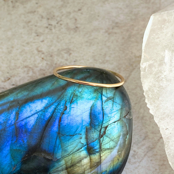 14kt Gold Filled Band Ring | Size 3 4 5 6 7 8 9 10 | Light Years Jewelry