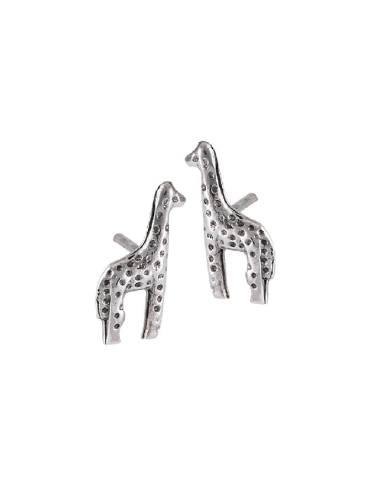 Giraffe Post Earrings | Sterling Silver Studs | Light Years Jewelry