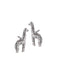 Giraffe Post Earrings | Sterling Silver Studs | Light Years Jewelry