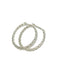 Dainty Weave Handmade Hoops | Sterling Silver Earrings | Light Years Jewelry