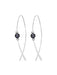 Stone Marquis Thread Earrings | Sterling Silver | Light Years Jewelry