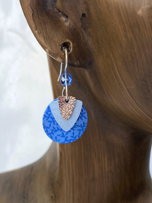 Periwinkle Vines Dangles by Adajio