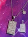 Zodiac Tarot & Constellation Necklace | Leo | Stainless Steel Pendant Chain | Light Years