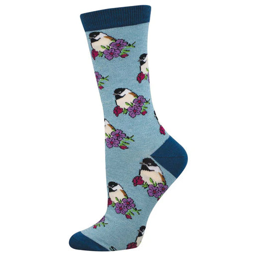 Perching Chickadee Bamboo Socks | Gifts & Accessories | Light Years