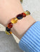 Multi Amber Beaded Stretch Bracelet | Genuine Baltic | Light Years Jewelry