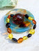 Multi Amber Beaded Stretch Bracelet | Genuine Baltic | Light Years Jewelry
