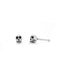 Skull Post Earrings by boma | Sterling Silver Studs | Light Years Jewelry