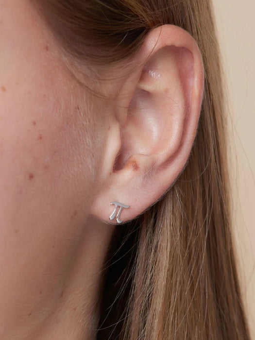 Pi Posts by boma | Sterling Silver Studs Earrings | Light Years Jewelry