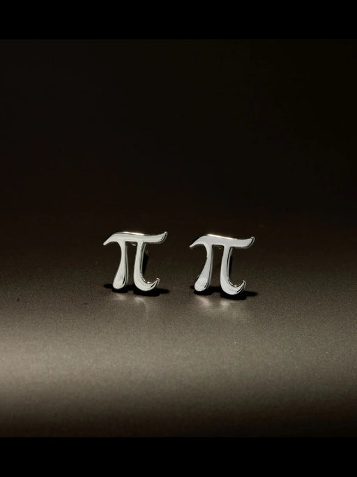 Pi Posts by boma | Sterling Silver Studs Earrings | Light Years Jewelry