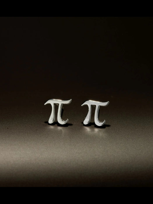 Pi Posts by boma | Sterling Silver Studs Earrings | Light Years Jewelry