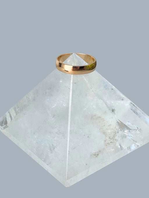 Wide Gold Filled Band | Ring Size 3 4 5 6 7 8 9 10 | Light Years Jewelry