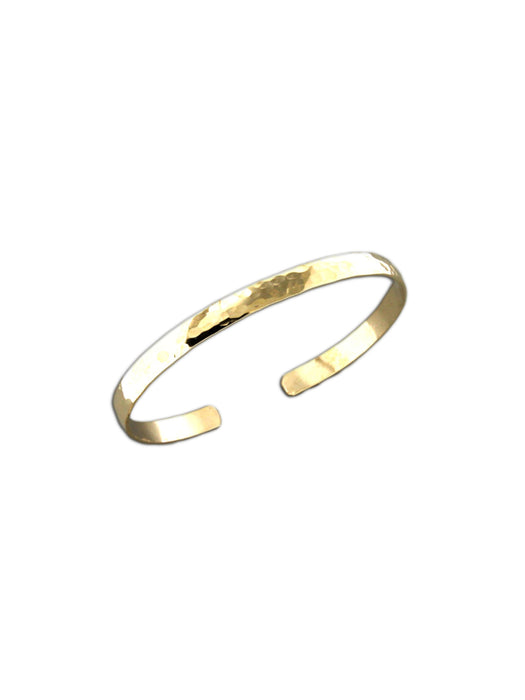 Hammered Cuff Bracelet | Sterling Silver 14k Gold Filled | Light Years