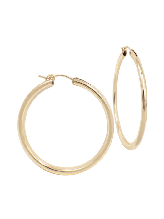 14kt Gold Filled Pincatch Hoop Earrings