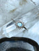 Labradorite Flower Ring | Sterling Silver Size 5 6 7 8 9 10 | Light Years