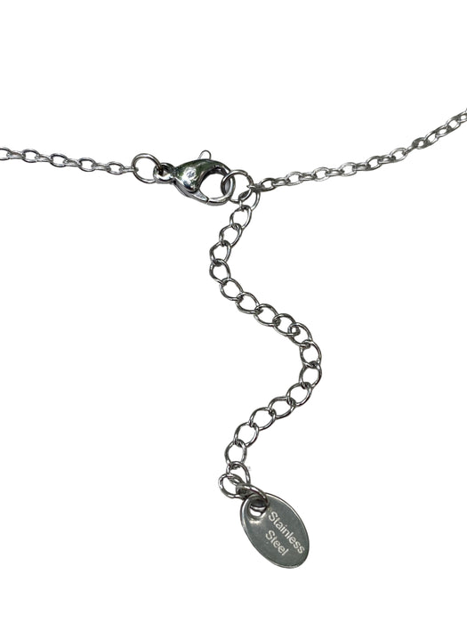 Mosaic Ocean Sunrise Necklace | Stainless Steel Pendant Chain | Light Years