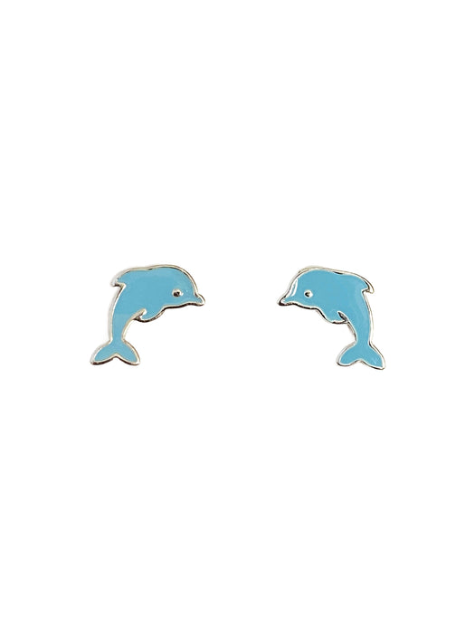 Blue Dolphins Posts by Tomas | Sterling Silver Studs Earrings | Light Years