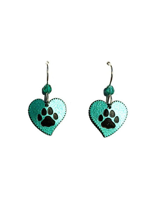 Dog Paw Print Hearts by Sienna Sky | Sterling Silver USA | Light Years