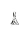 Celtic Triquetra Pendant | Sterling Silver Chain Charm | Light Years
