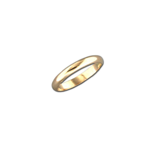 Thick 3mm Band Ring | 14kt Gold Filled Size 5 6 7 8 9 | Light Years