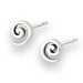 Silver Spiral Posts | Sterling Stud Earrings | Light Years Jewelry