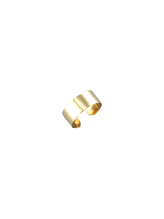 Wide Gold Filled Ear Cuff | 14k Gold Fill Earrings | Light Years Jewelry