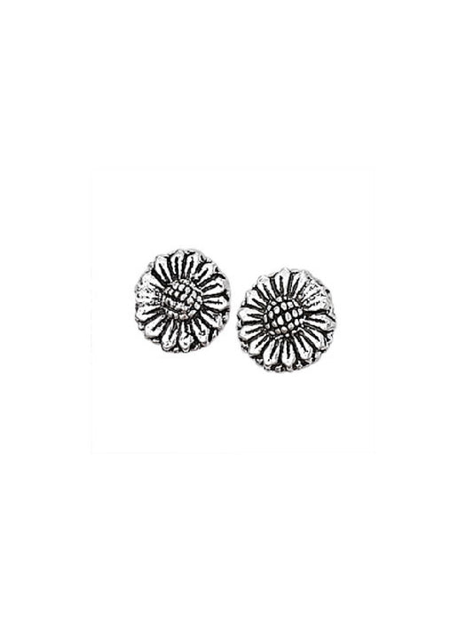 Sunflower Posts | Sterling Silver Studs Earrings | Light Years Jewelry