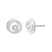 3D Spiral Studs, $11 | Sterling Silver Earrings | Light Years Jewelry