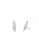 Wispy Leaf Posts by boma | Sterling Silver Stud Earrings | Light Years