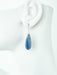 Kyanite Teardrop Earrings | Sterling Silver Stone | Light Years Jewelry