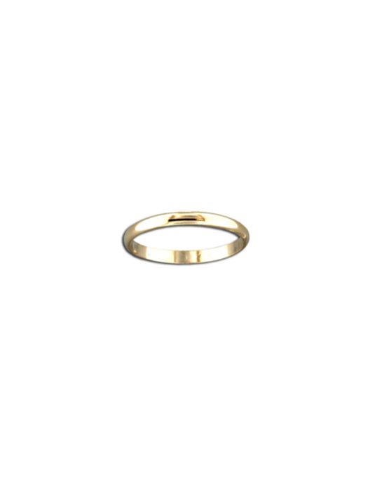 Rounded Gold Filled Band | Size 6 7 8 9 Ring | Light Years Jewelry