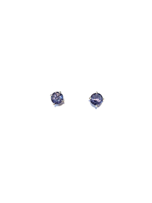 Genuine Stone Posts | Iolite | Sterling Silver Gemstone Earrings | Light Years 