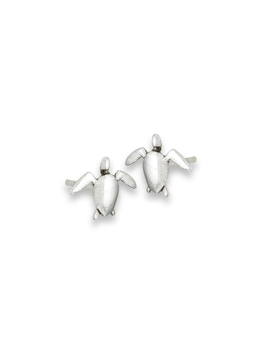 Terrapin Posts | Sterling Silver Turtle Stud Earrings | Light Years