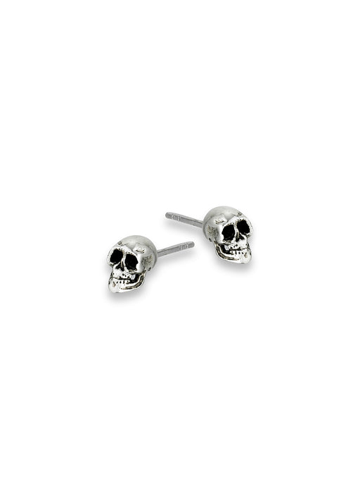 Skull Posts | Sterling Silver Studs Earrings | Light Years Jewelry