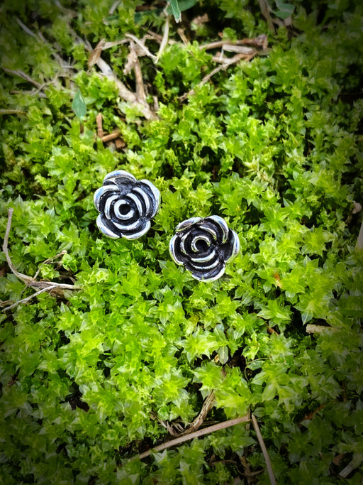 Classic Rose Posts | Sterling Silver Studs Earrings | Light Years Jewelry